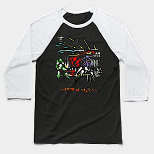 abstract sci-fi - space battle Baseball T-Shirt